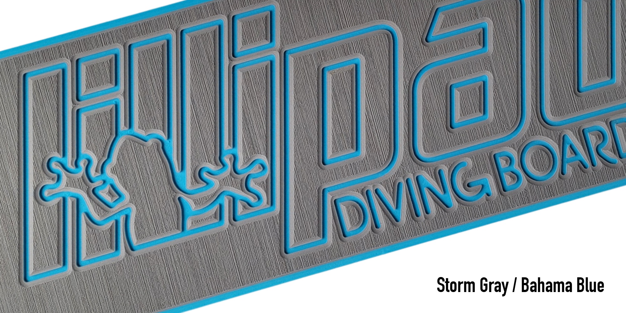 Storm Gray - Bahama Blue